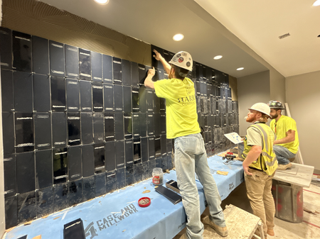 Pendleton Tiles Construction at TCTC Pendleton Campus | TCTC